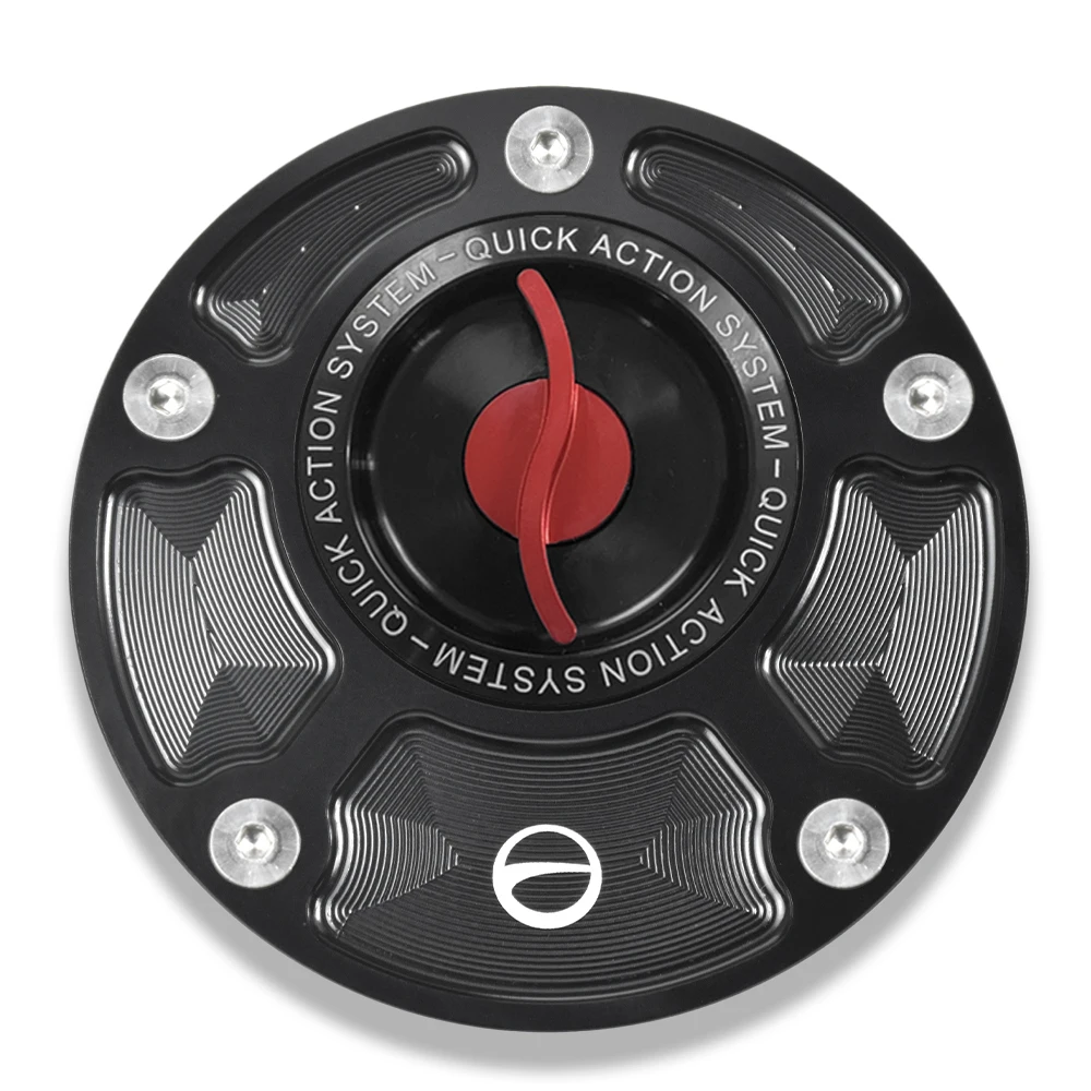 Motorcycle CNC Fuel Tank Cap For DUCATI MONSTER 937 2021 - 2023 Monster937 Accessories Quick Release Gas Fuel Tank Cover Cap