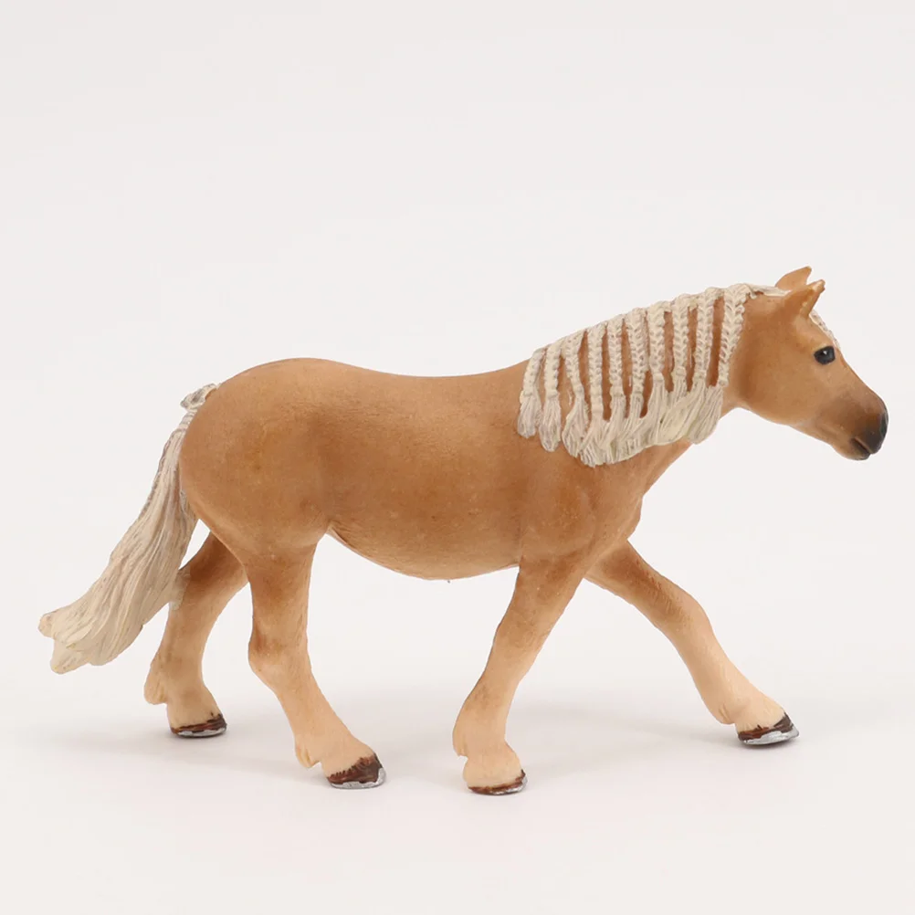 Mare Jungle Animal Figurine Horse Model Cars Toys Childrens Children’s Decor Simulation