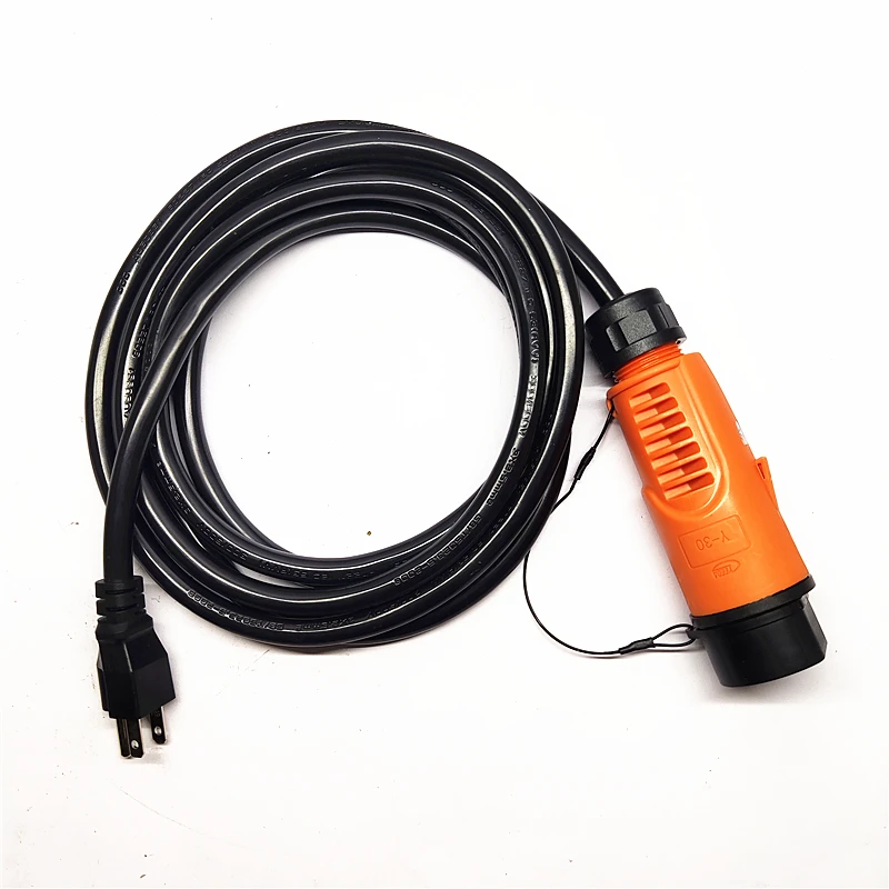 10 FT EV car Charging Power US Plug with cable YEEDA Y-30 16A Universal Wuling LvTong electric vehicle golf cart