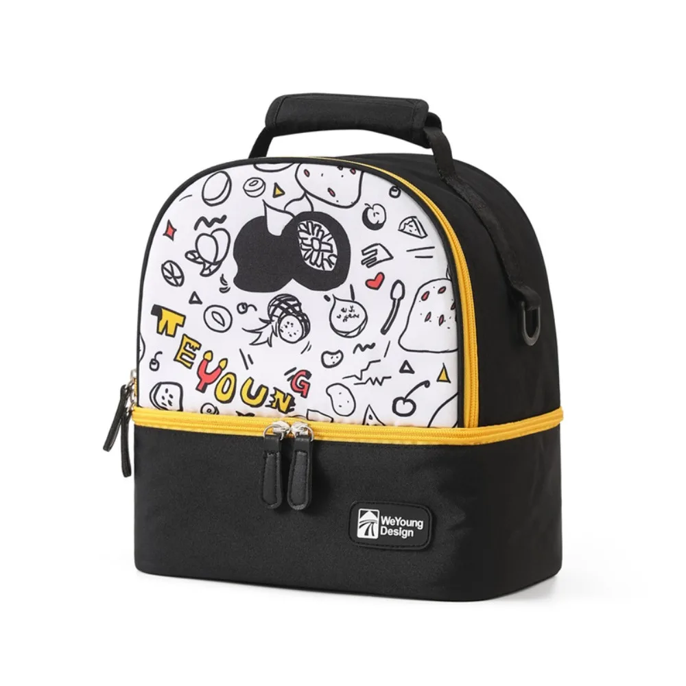Multifunctional Maternity Backpack Portable Lightweight Breastmilk Cooler Bag Large Capacity Double Layer Insulated Storage Bag
