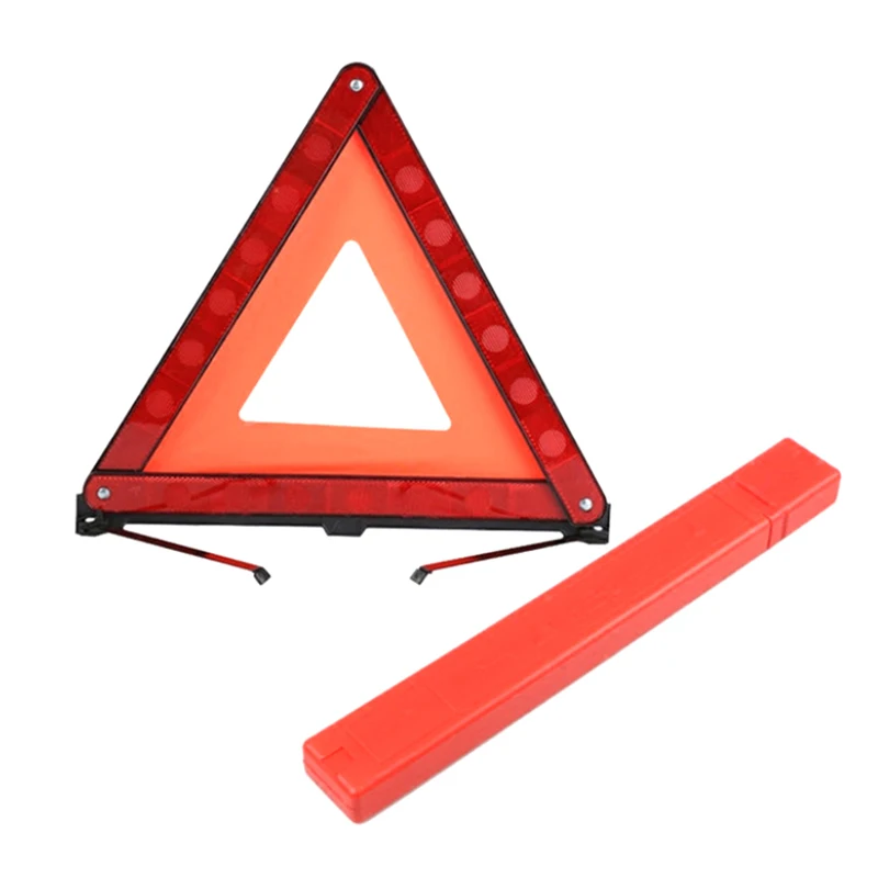 Panneau d'arrêt plié Tripod Car Emergency, Installation d'urgence, Danger, Triangle d'iode, Réflecteur de sécurité rouge, Signe d'iode, Nouveau