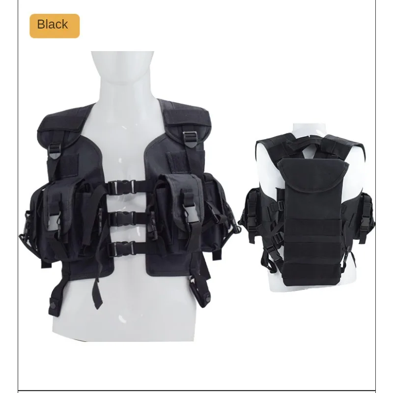 Gilet tattico con sigillo leggero borsa per l'acqua gilet da combattimento mimetico all'aperto alpinismo equitazione pesca tuta da allenamento multitasche