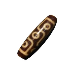 1PC Nine Eyed Natural Tibetan Agate Onyx Dzi Beads Jewelry 9 Eyed Jewelry Handmade Making DIY Necklace Bracelet Two Tone