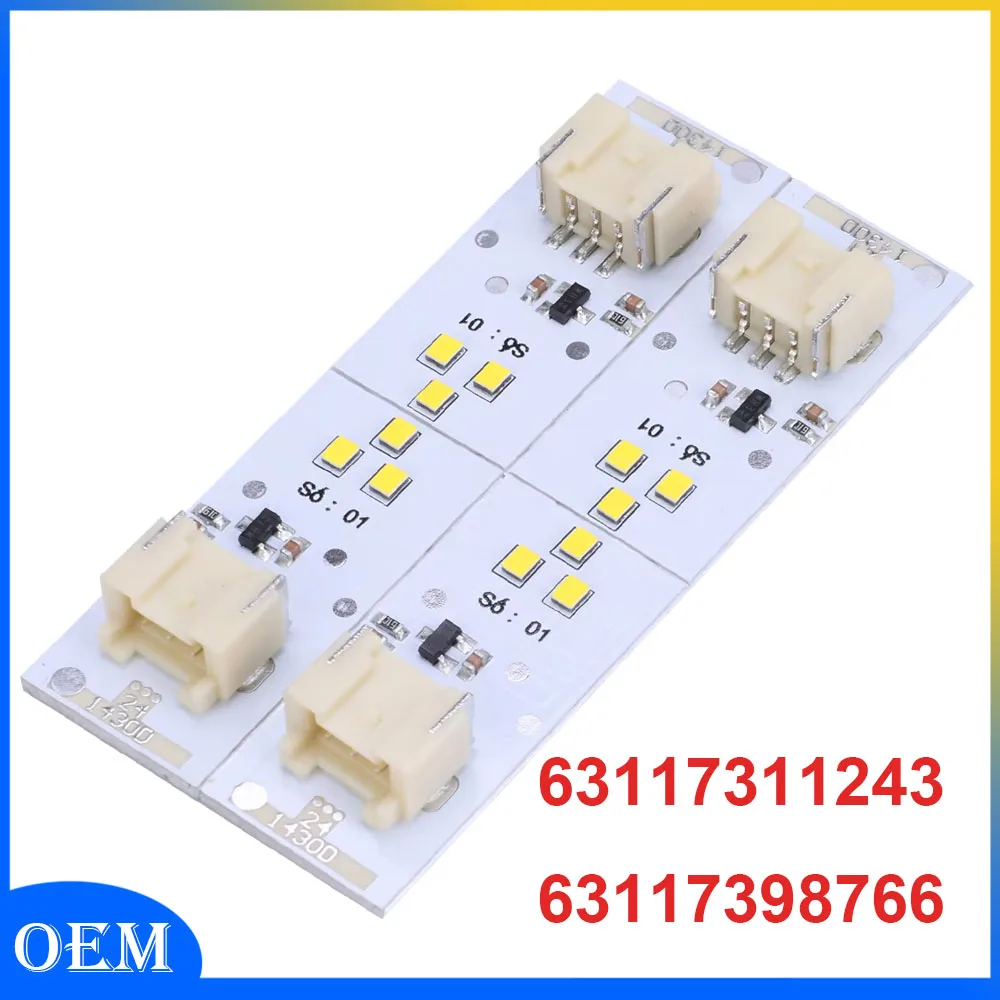 4 قطعة لوحات LED DRL الصفراء الصابورة تحل محل 63117398766 63117311243 متوافقة مع 3 سلسلة 2012-2015 #1
