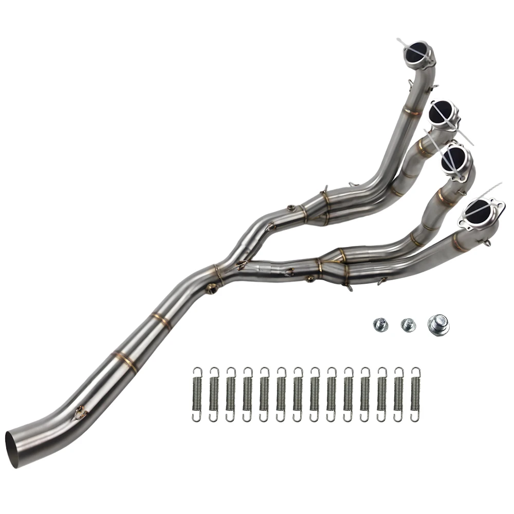 

Stainless Steel Motorcycle Exhaust Tips Mid Pipe Fit For 2010-2016 BMW S1000RR 2015-2016 S1000R Exhaust Modification Accessory