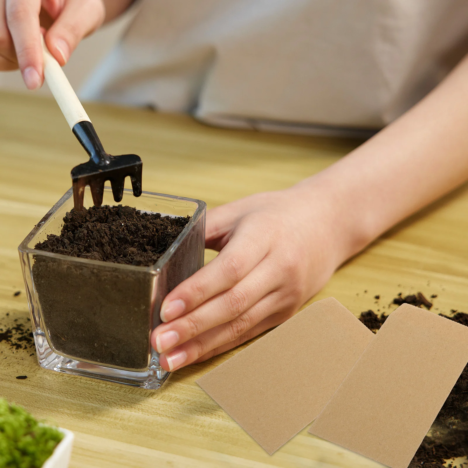 

100Pcs Seed Storage Bags Mini Small Paper Envelopes Coin Money Cash Budget Saving Storage Mini Envelopes Cash Envelope