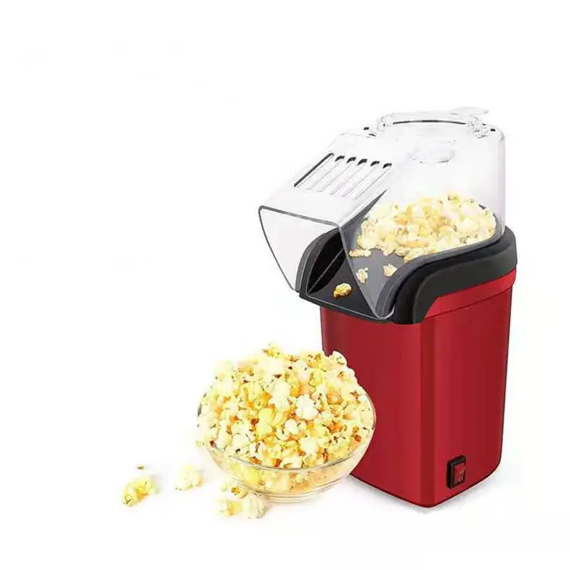 

High-efficiency mini desktop popcorn machine - Portable household oil-free healthy popcorn maker - Made of plastic