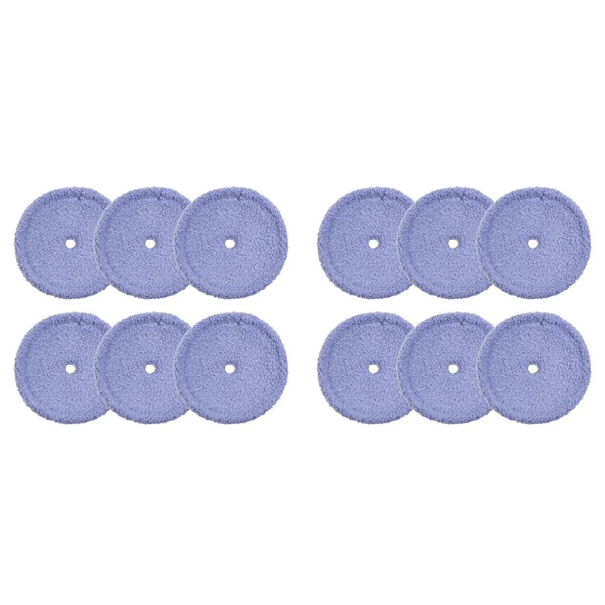 12X Washable Microfiber Mop Pads for EVERYBOT Edge RS700 RS500 Robot Replacement Accessories