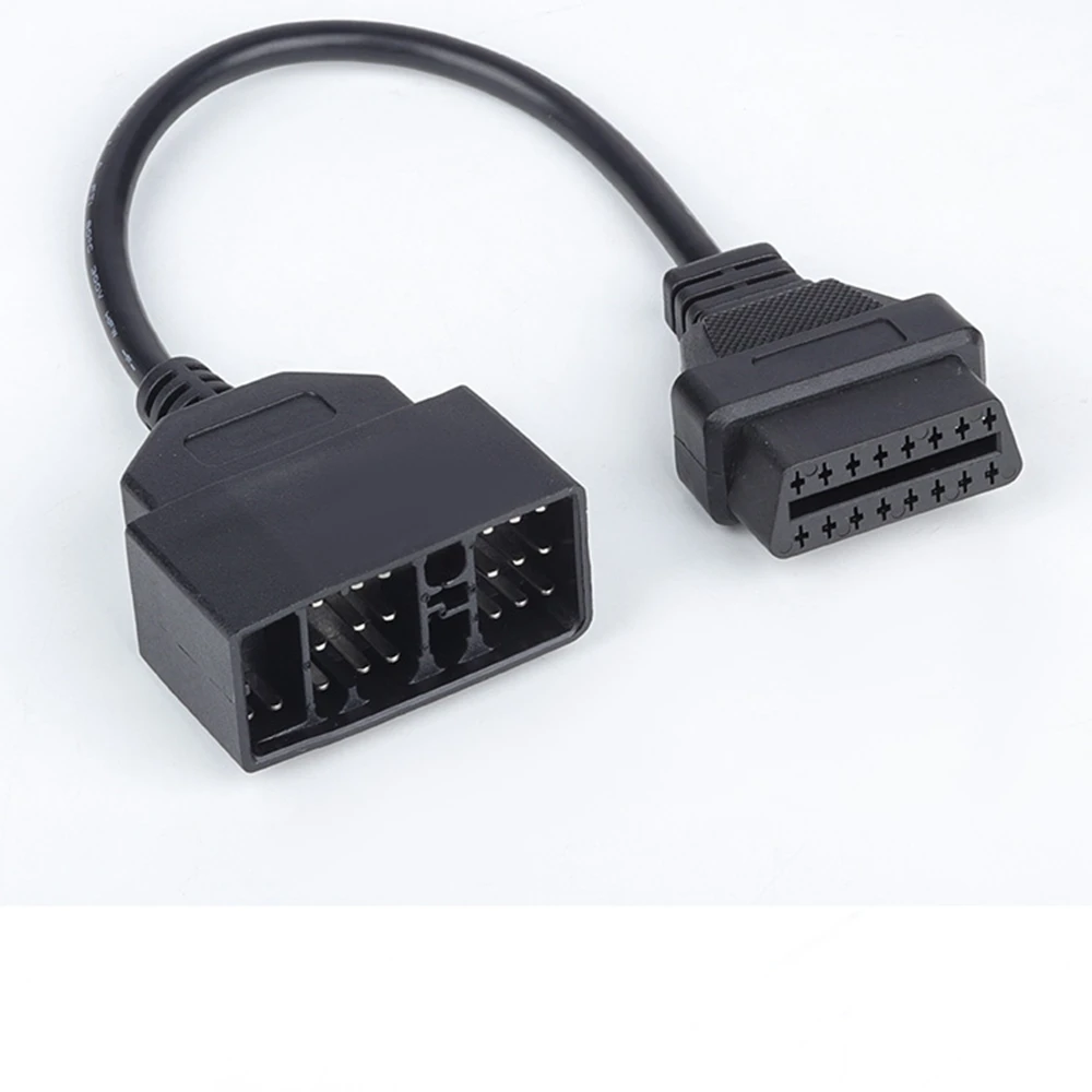 OBD OBD2 For Toyota 22PIN to 16PIN Diagnostic Cable Connector For Toyota OBD1 22Pin to OBD2 16Pin Female