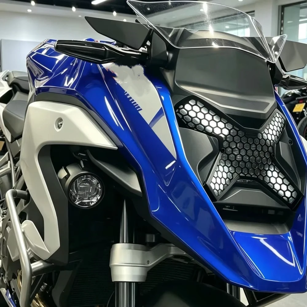

Motorcycle Headlight Grille Guard FOR BMW R1300GS / TE / Trophy / Option 719 Tramuntana 2023-2025 2026 HeadLamp Cover Protector