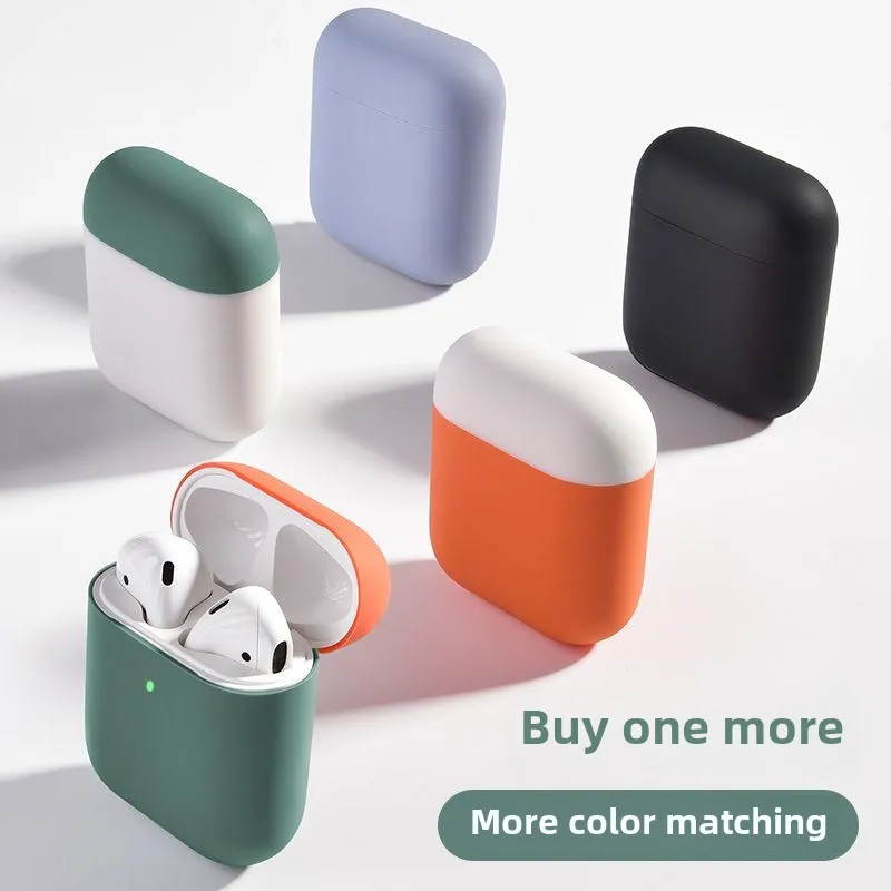 

Silicone Case For New Airpods Pro1 2 Case Wireless Bluetooth For Apple Airpods 3 4Generation Case Cover Earphone Case box bag