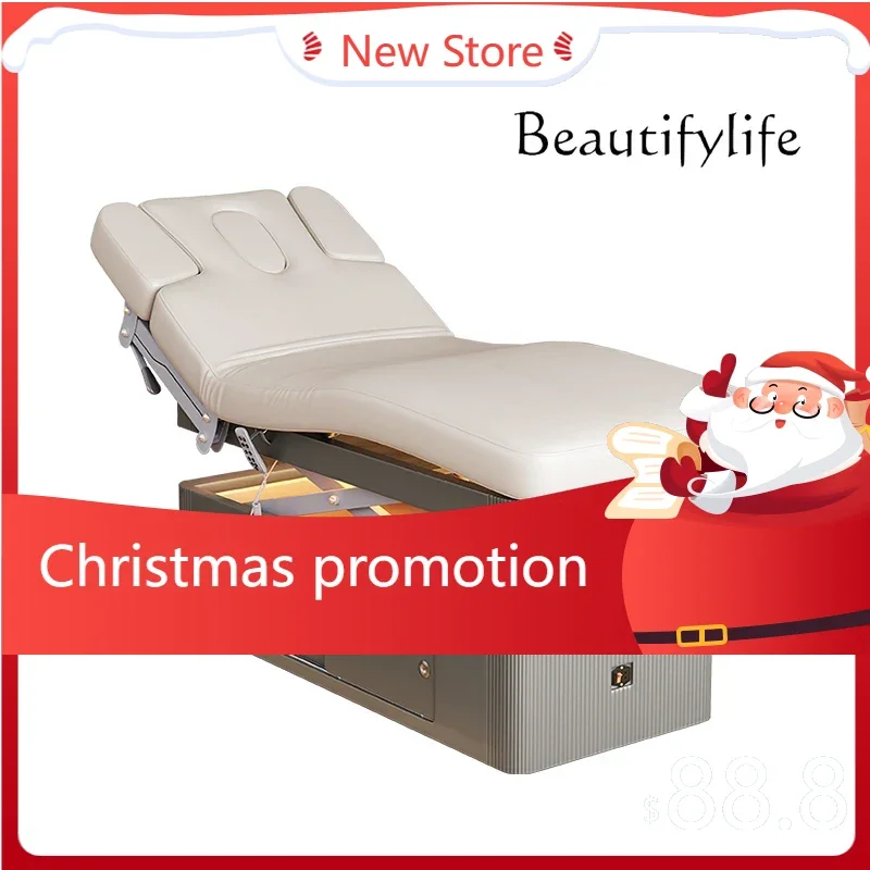 Q  Electric Lifting Beauty Bed, Special Bed For Beauty Salon, Small Apartment Removable Massage Massage Bed