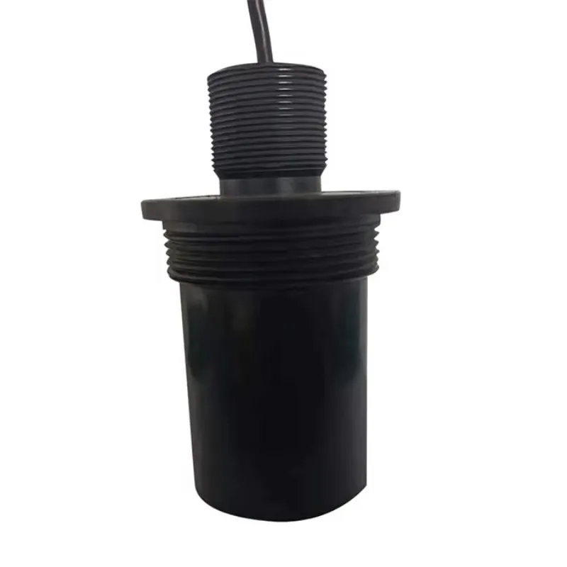 Sealed Housing Manhole Water Level Monitoring 8m 10m Distance Ultrasonic Level Sensor IP67 Rated RS485 Output Easy Installation