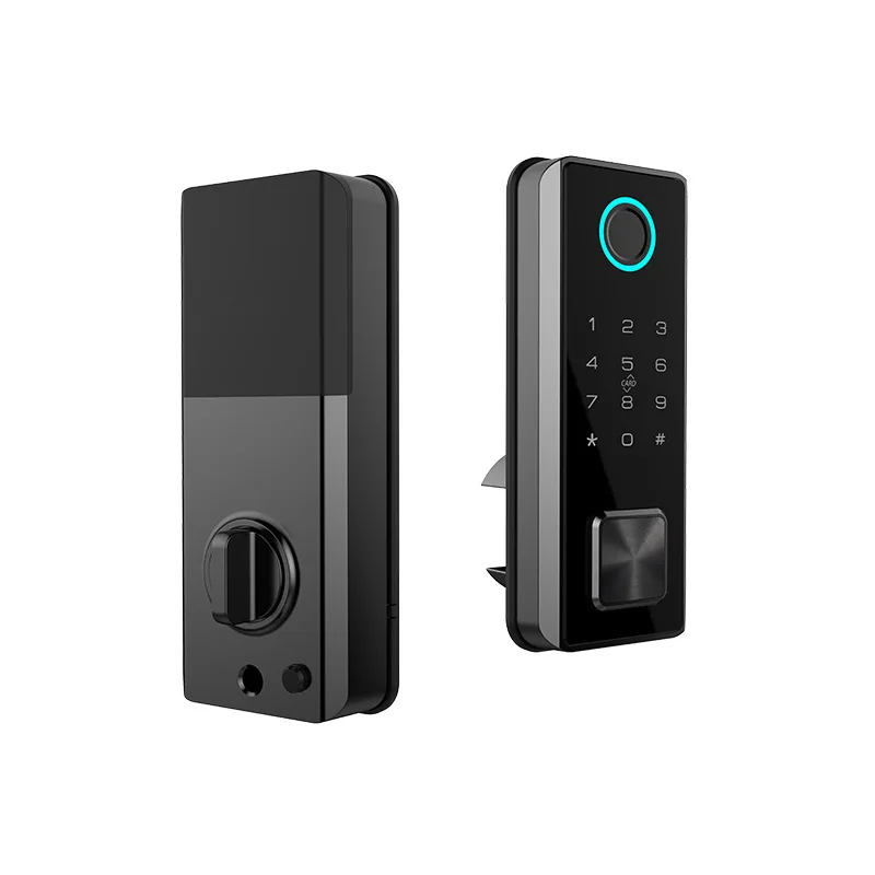

Fully automatic, fingerprint, identification, smart door lock graffiti, all-through lock, fingerprint password