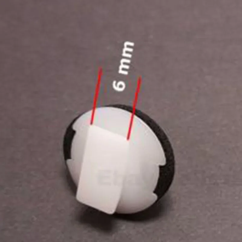 9mm Rivets Trim Clips Wing Moulding Arch Surround Black+White Car Wheel 12mm X 6mm 20x For Nissan Juke & X-Trail(T31) Stock New