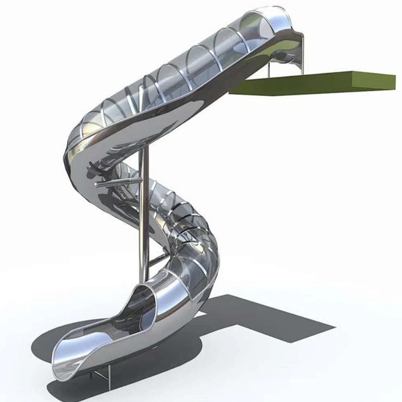 Non-standard stainless steel slide outdoor playground equipment outdoor large and small park scenic spots