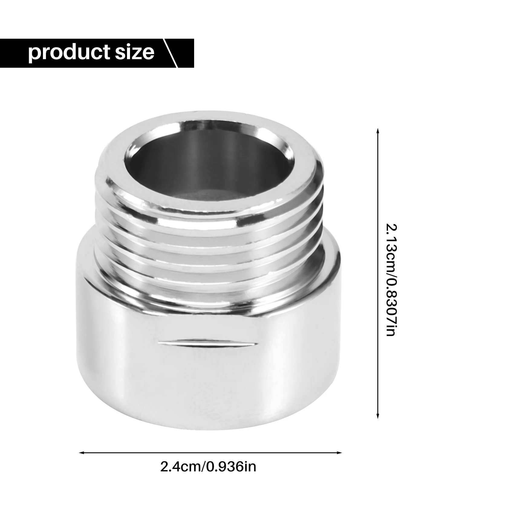 ABPQ-8 قطع من مجموعة محدد مخفض تدفق الدش، مقيد للمياه، خيط 1/2 بوصة مقاس 4، 6 و9 لتر/دقيقة لتوفير الحمام #5