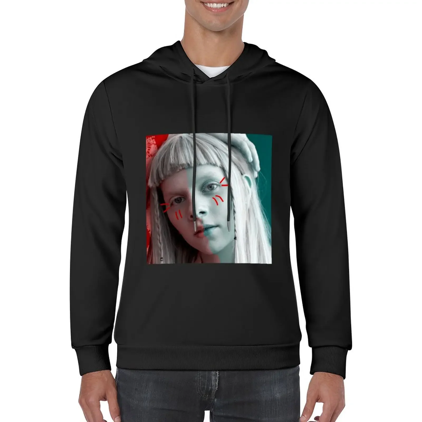 New Aurora Aksnes Pullover Hoodie streetwear men autumn anime hoodie