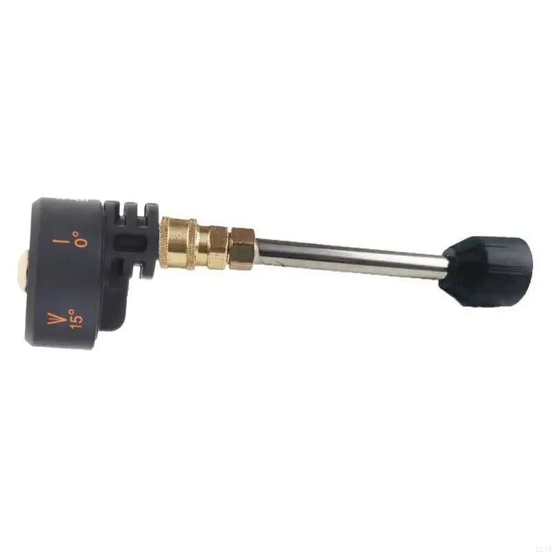 Convenient Pressure Washer Nozzle 6 in 1 Adjustable Nozzle 1/4 Inch Quick for Watering Gardening Washing Car