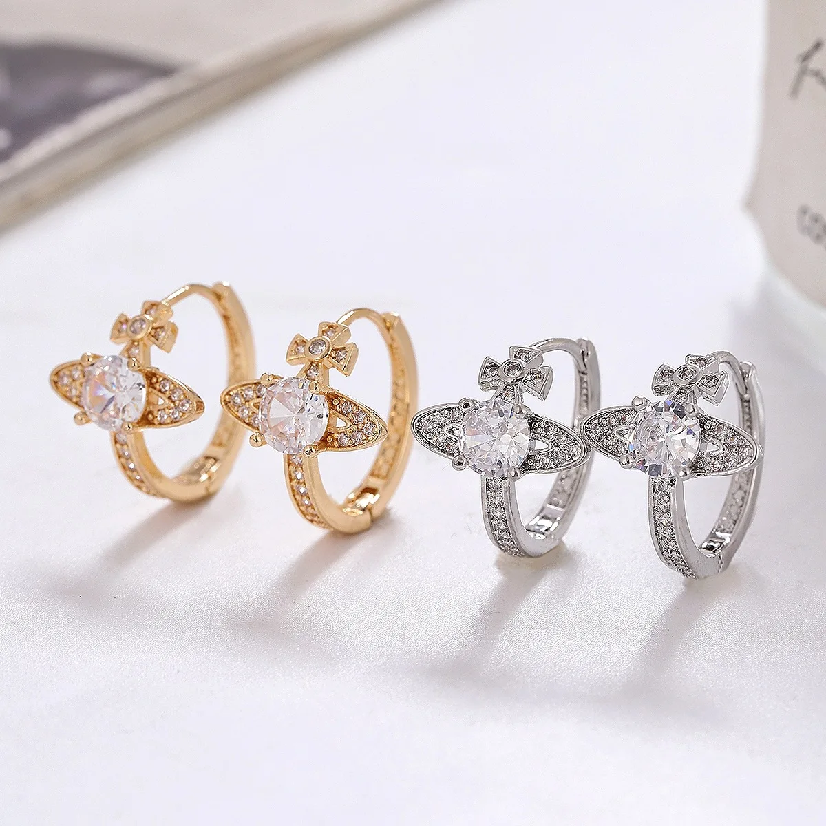 1pr حلق كوكب أقراط متفجرة أقراط دائرة أقراط نسائية ملمس ممتاز