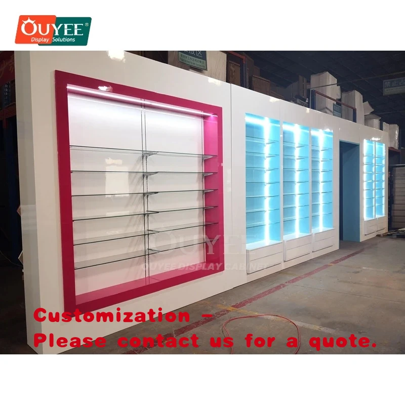 custom.Durable Pharmacy Oem Service Shopping Mall Pharmacy High Capacity Display Rack