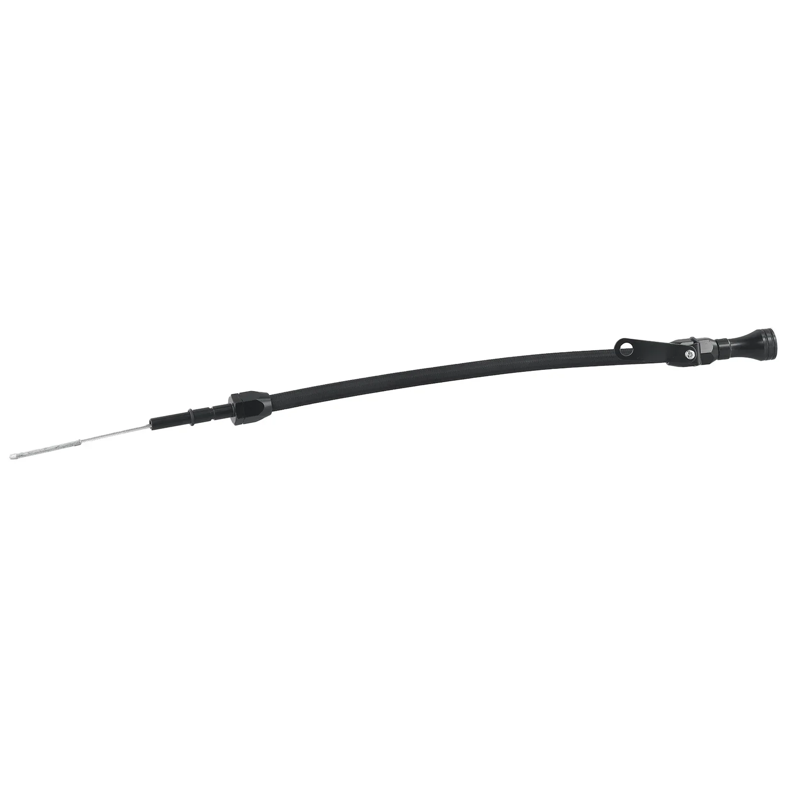 1x Engine Flexible Oil Black Dipstick Tube Dip Stick Engine Dipstick For LSX 5.7 6. J2S4 Replacement Car Part