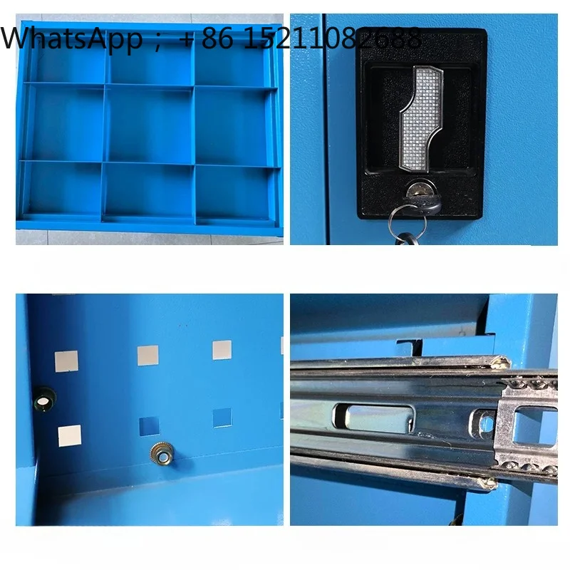 SCY is suitable for auto repair tool cart trolley multi-function mobile tool storage cabinet tool transportation box