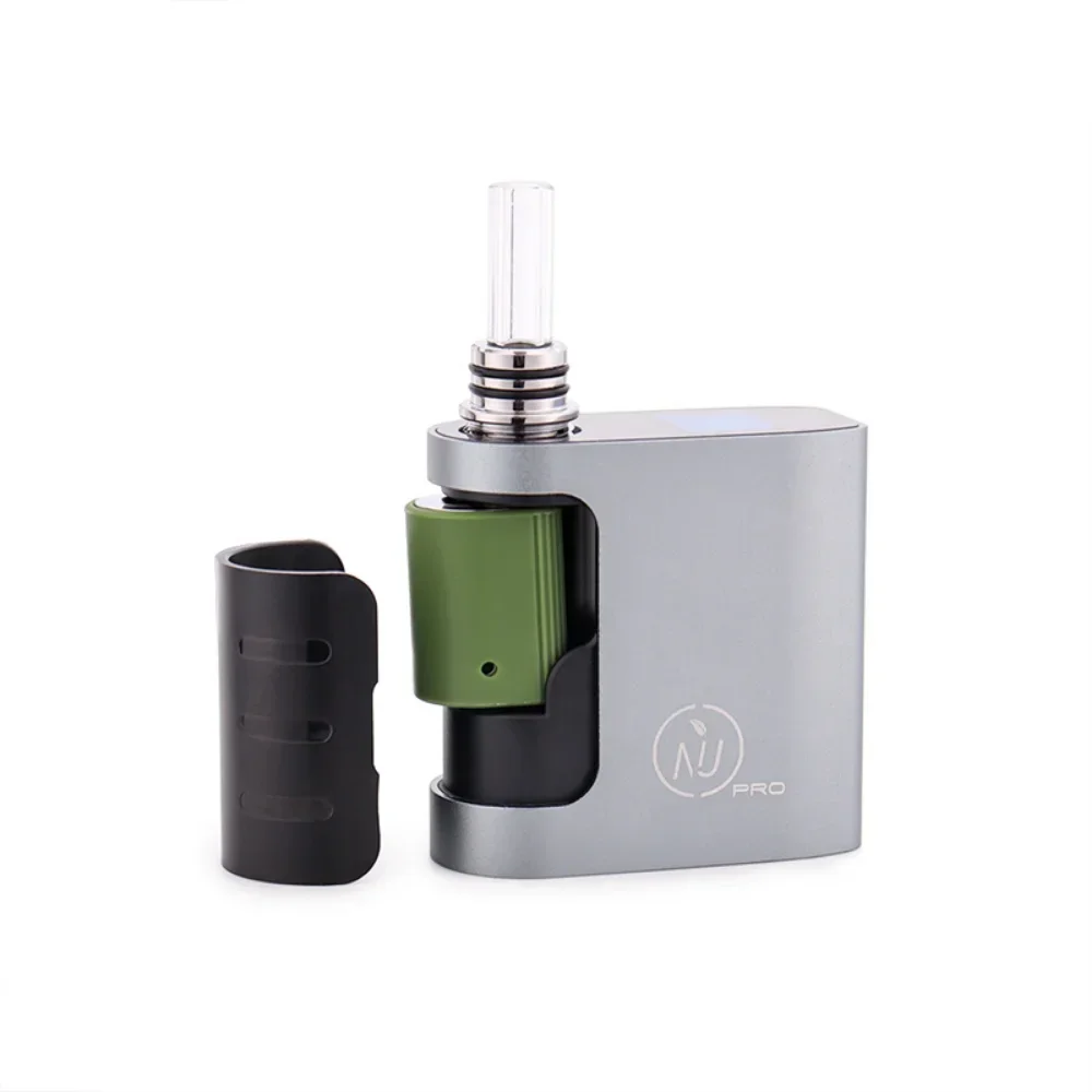 NIU PRO Kit de vaporizador de hierbas secas, batería de 2200mah, dispositivo para fumar hierbas y tabaco, pantalla LED, Control inteligente de temperatura de vapor