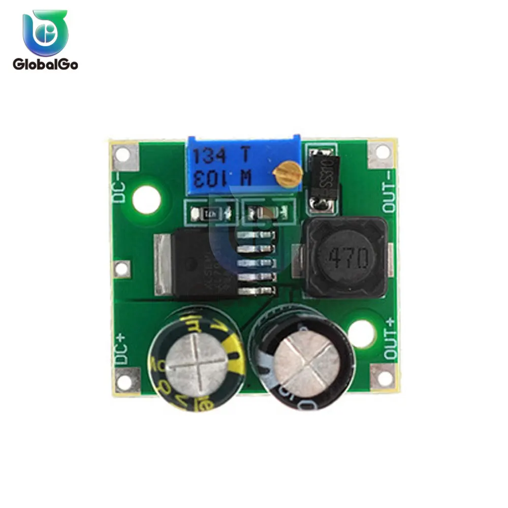 XL7015 DC-DC convertidor Dc Step-down módulo 5V-80V de entrada de voltaje Amplio 7005A LM2596