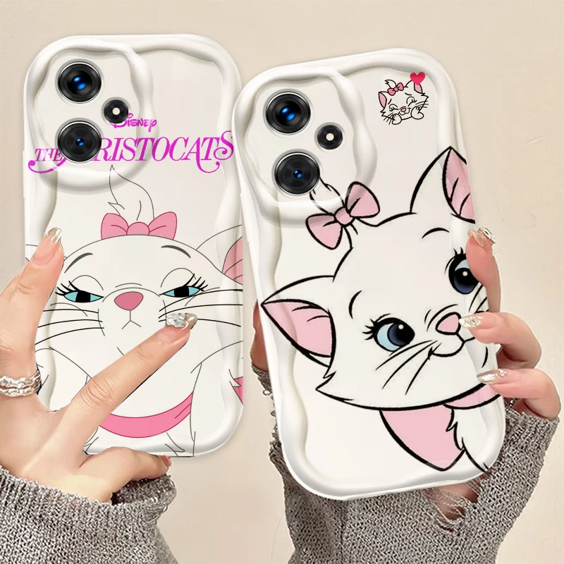 The Aristocats Cute For Xiaomi Redmi Note 13 12 12S 11S 11 10 9 8 10A 9C 9T Pro Plus 5G Wave Oil Back Phone Case