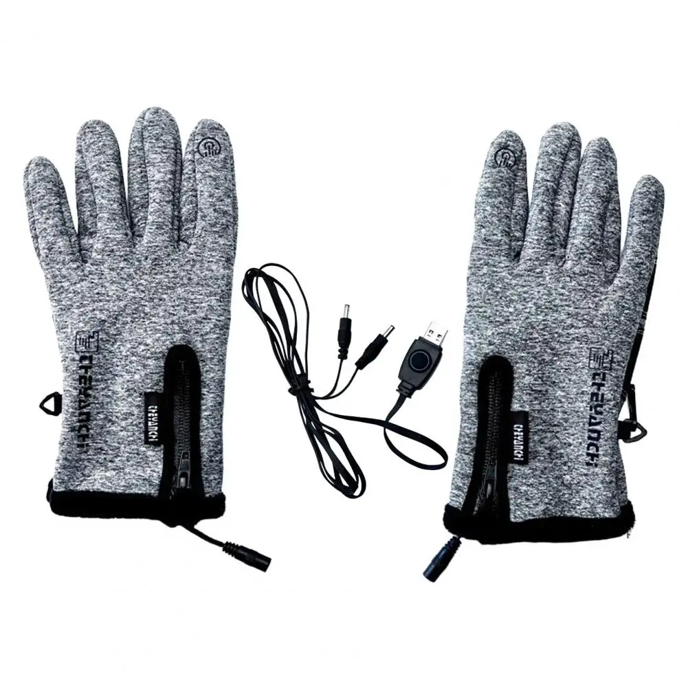 

Motorcycle Gloves 1 Pair Attractive Letter Print Breathable Autumn Winter Adjustable Temperature Riding Gloves for Ski