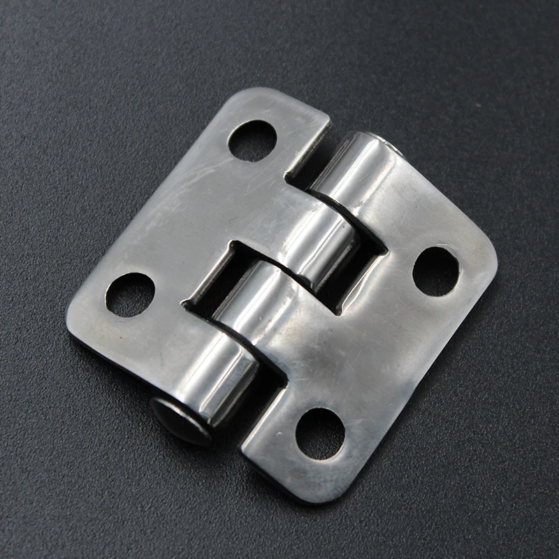 Durable Stainless Steel Hinges, Heavy-Duty Thickened Square Hatch Hinges, Hardware Accessories Cabinet Exterior