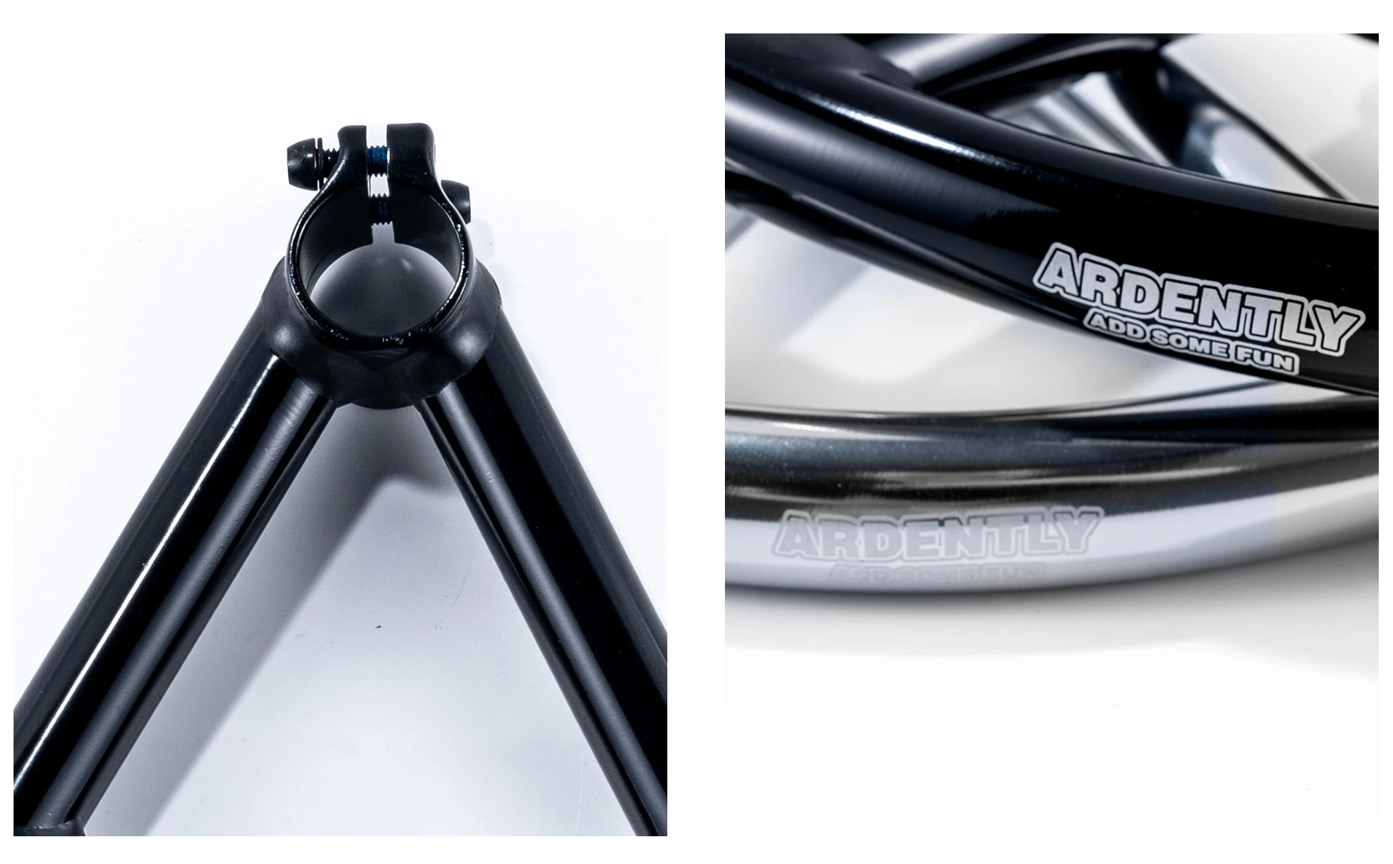 ARDENTLY Geschweißter Integrierter V-förmiger Spezial-Fahrradlenker Universelle Fahrradteile für Mountainbikes und Fixies – Detail 6