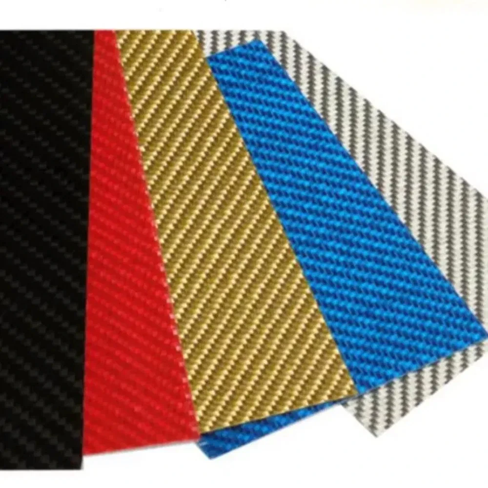 3K Colored Carbon Fiber Board 400x500mm Drone Spare Parts 0 8 1 1 5 2 3 4 5 6 8 10mm Thickness