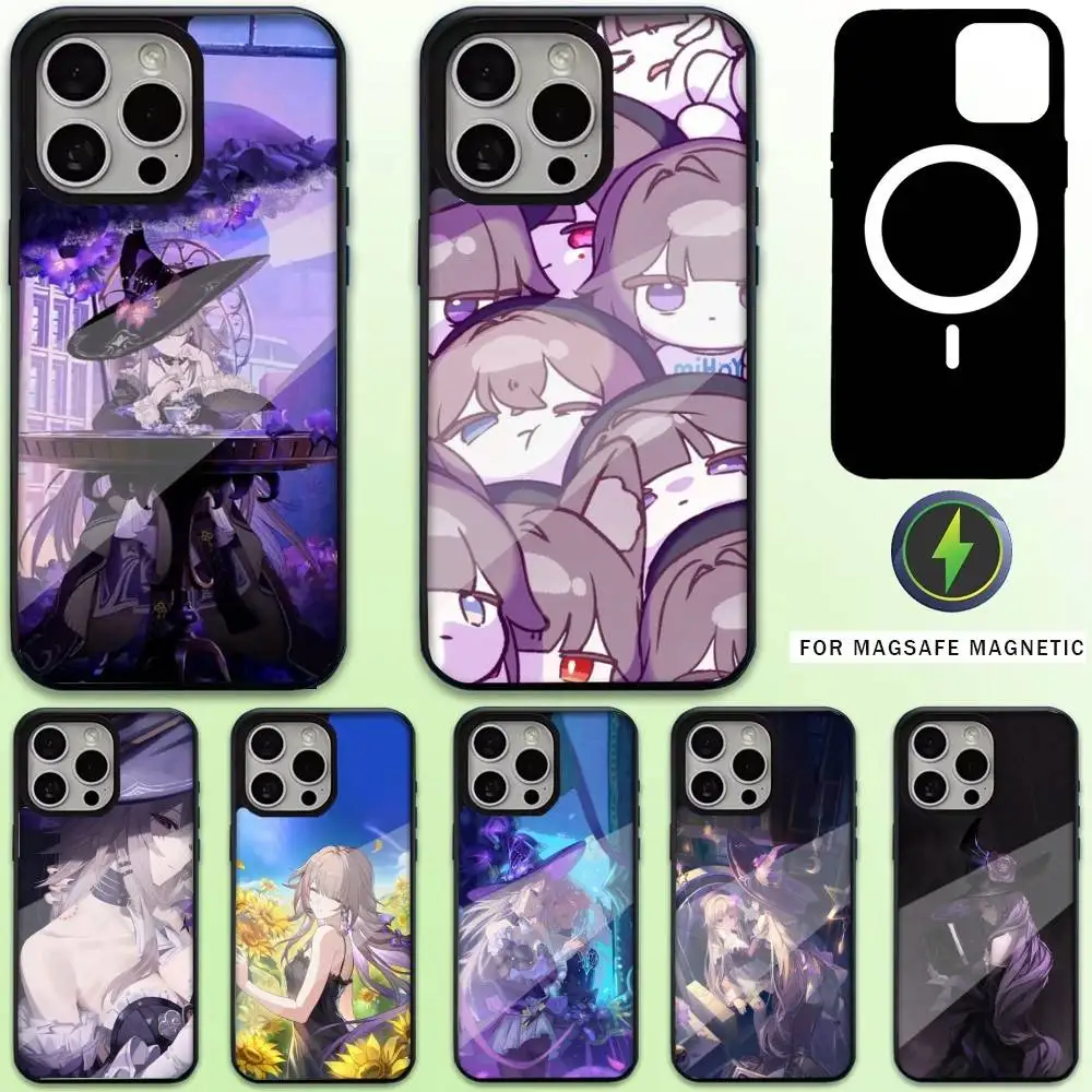 

The H-Herta HSR-R Phone Case For iPhone17,16,15,14,13,12,11 Plus,Pro Max Magnetic For Magsafe Wireless Charging