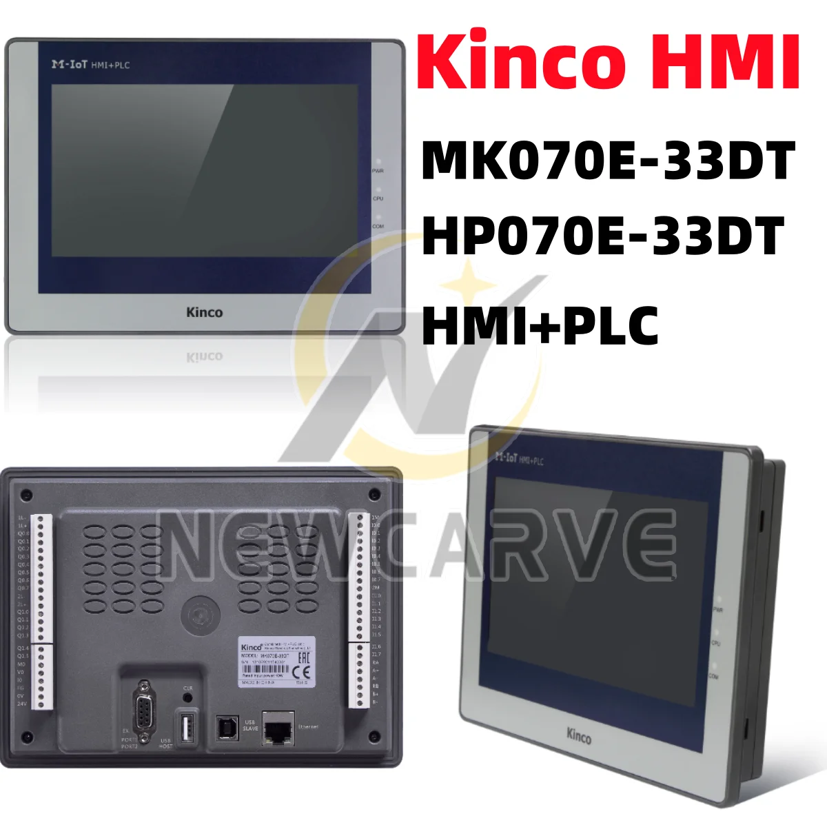 7 Inch Kinco HMI Touch Screen GL070/GL070E/G070/G070E/GH070/GH070E/MK070E-33DT/MT070/MT070E Ethernet USB Human Machine Interface