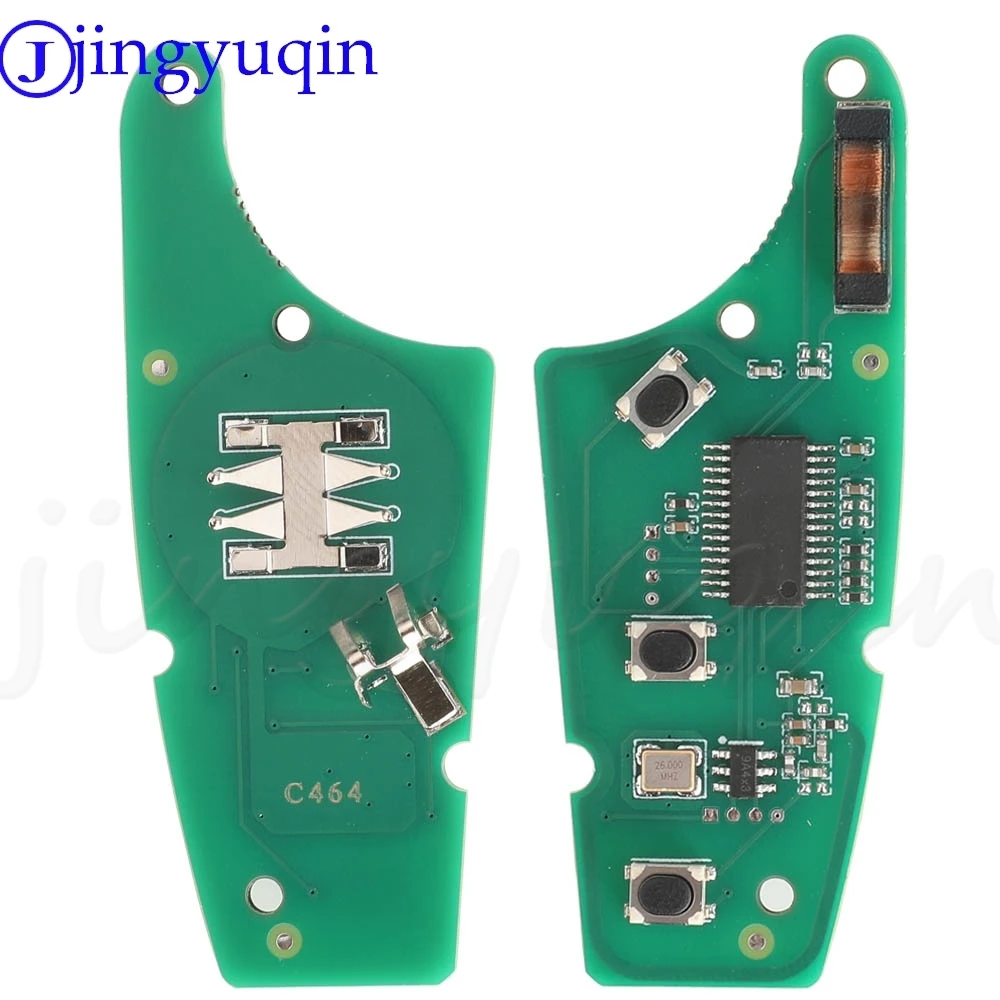 Jingyuqin For Ford Transit Transit Custom No Original Car Key Remote GK2T-15K601-AB/BK2T-15K601-AC 434 433MHz ID49 4D83 Chip