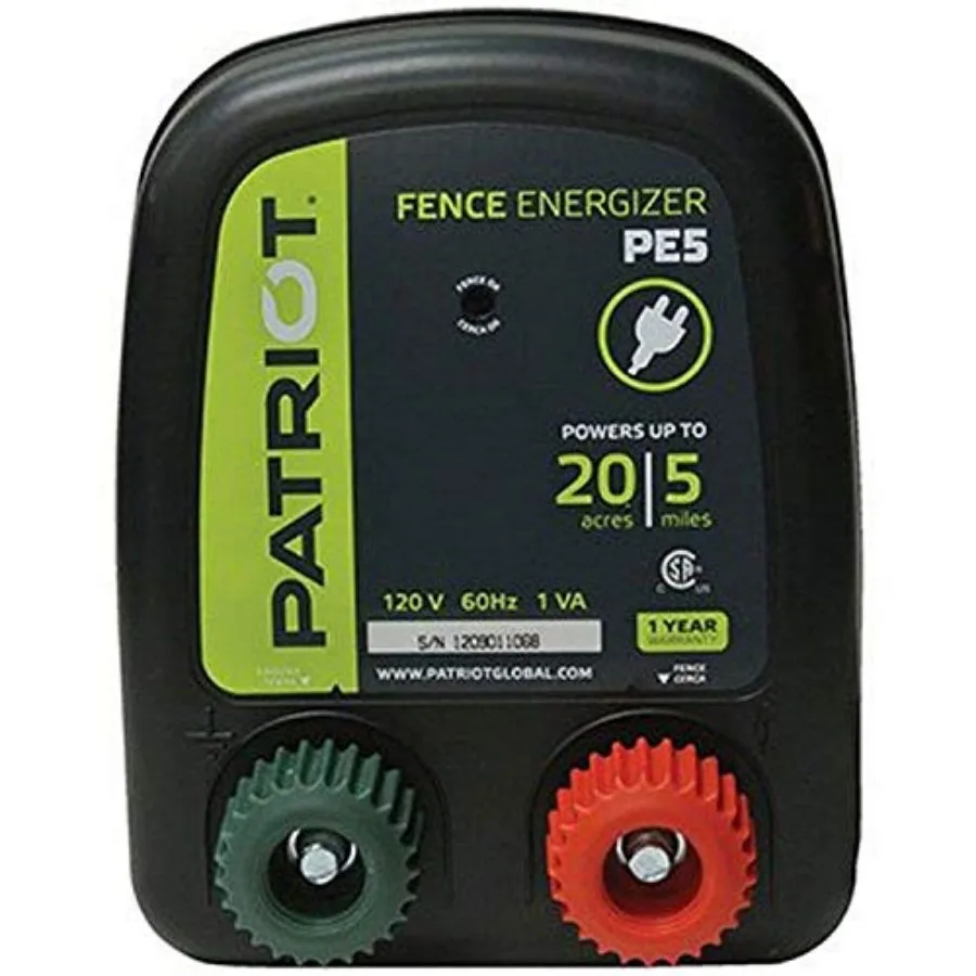 

PE5 Electric Fence Energizer, 0.20 Joule