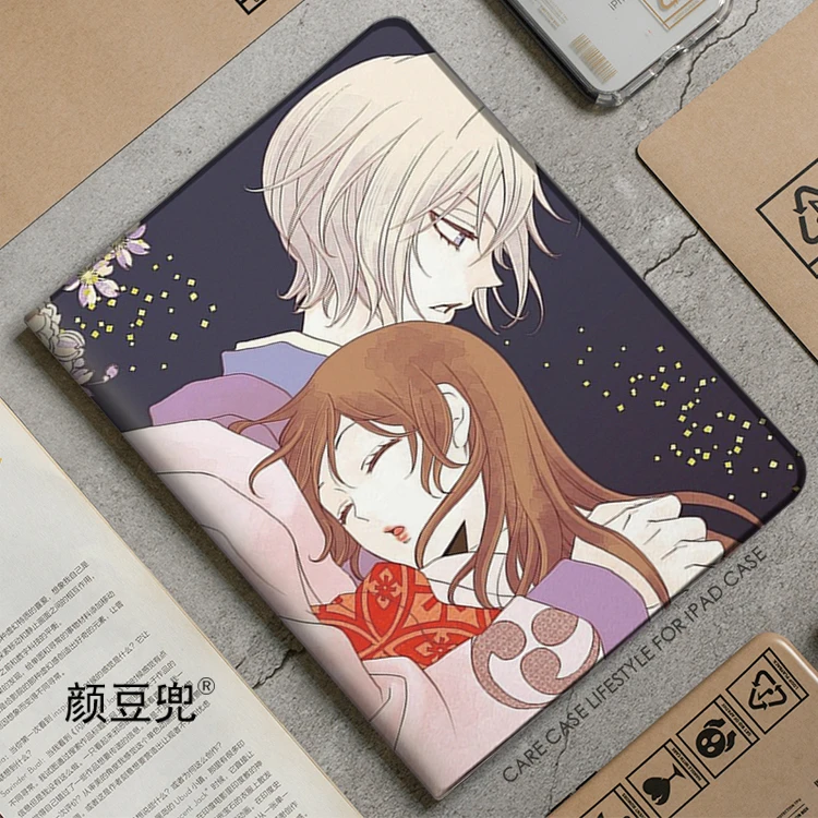 

Kamisama Kiss Anime For Samsung Galaxy Tab A7 Lite 8.7 2021 Case S9 FE Plus Tri-fold stand Cover Galaxy Tab S6 Lite Tab S8 Plus