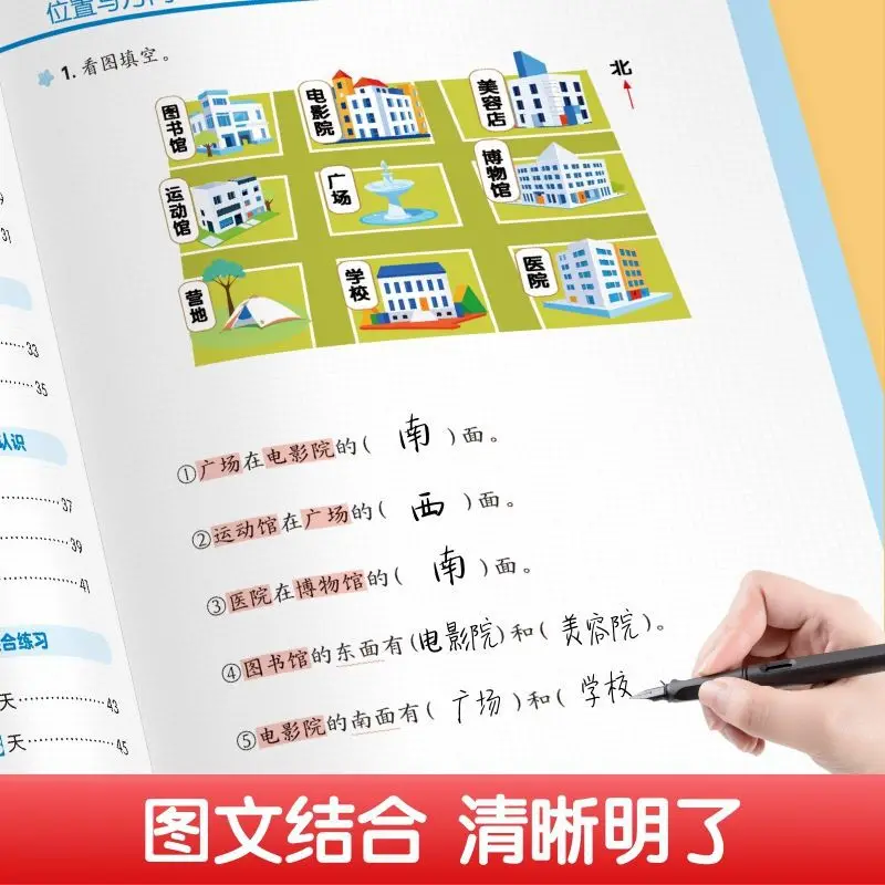 10 Daily Application Questions, Synchronized Textbook Thinking Training for Grades 1-3, Specialized Breakthrough Calculation