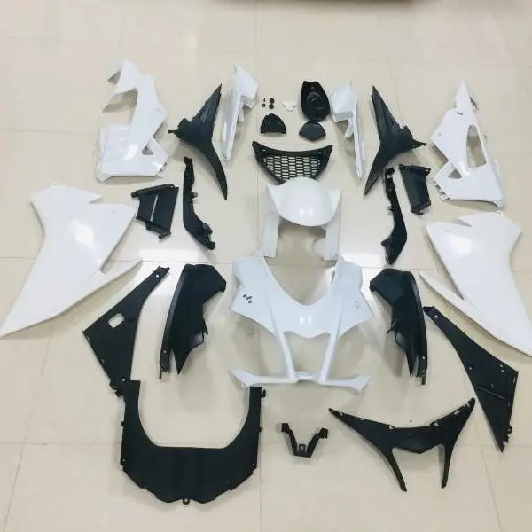 Unpainted  Injection Raw Blank Fairing  ABS  Plastic Wholesale  for Kawasaki Z400  2019 2020  Motorcycle Fairing Kit