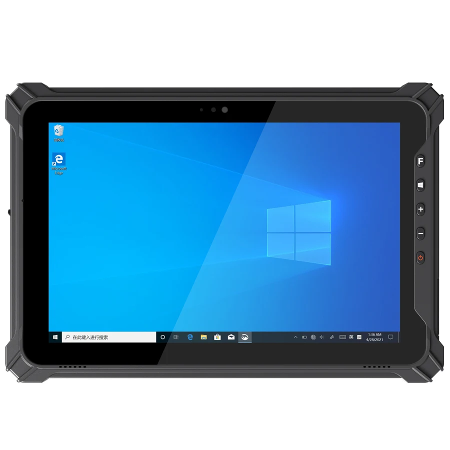 New 10.1-inch 1000nits touch scanner Win11 WIFI6 RS232 rugged tablet IP67 dustproof and waterproof for outdoor use