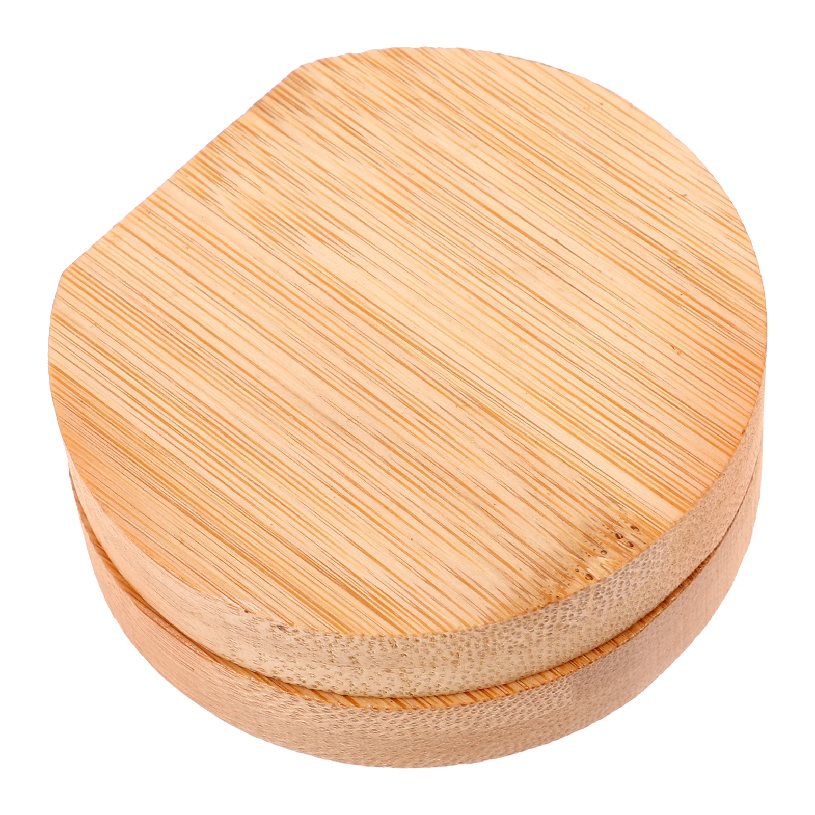 Bamboo Mirror Vanity Portable Travel Tabletop Makeup Size Small for Purse Mini