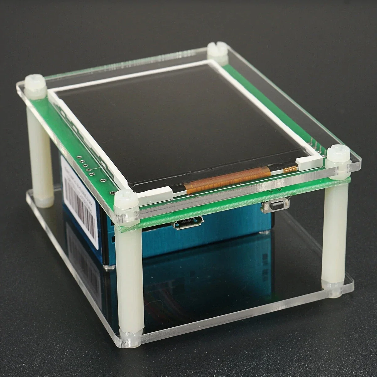 PM1.0 PM2.5 PM10 Air Quality Monitor Dust Particle Sensor Tester, 2.8 Inch LCD Display for Home Office Car Air Monitoring