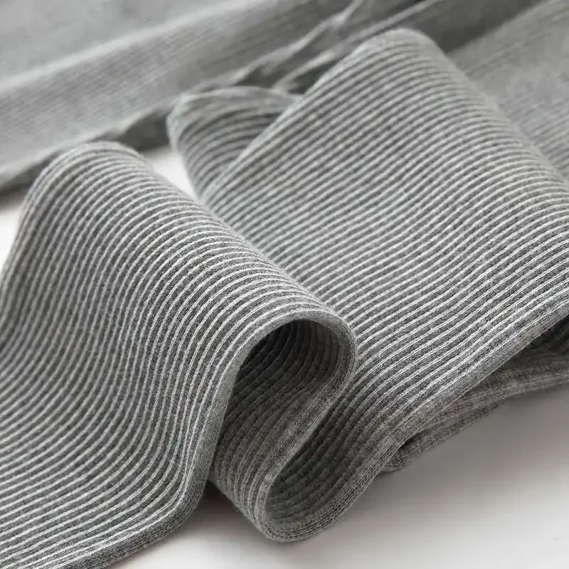 Ribbed Leggings For Women 2025 High Waist Autumn Winter Warm Legging Cotton Fashion Casual Threaded  Pants Women Leggins