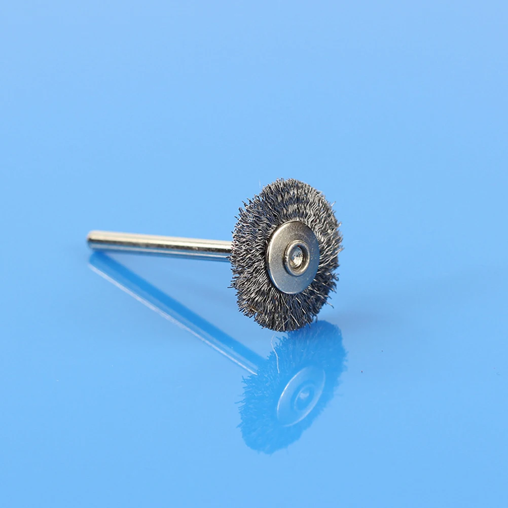 

10 PCS Stainless Steel Wire Wheel Brush Set Derusting Polishing Wheels Abrasive Wheels for Rotary Tools