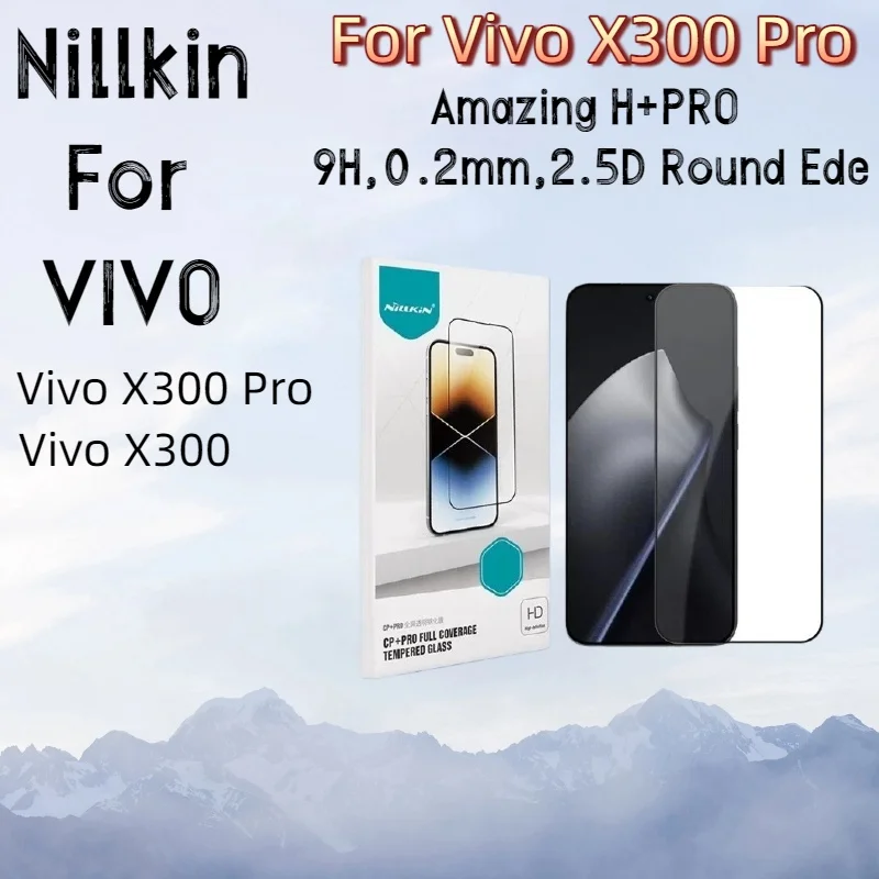 

Защитная пленка NILLKIN для Vivo X300 Pro H + PRO HD, прозрачное закаленное стекло для Vivo X300, стеклянная пленка