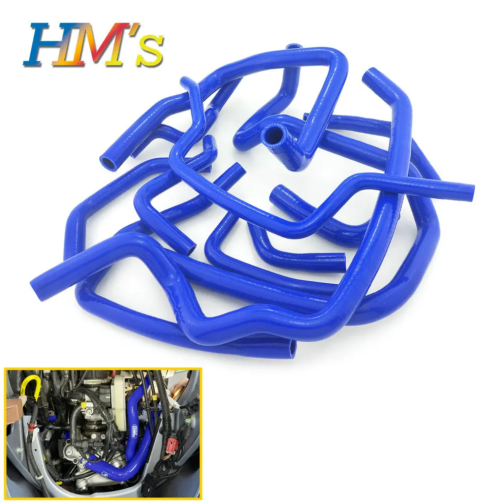 

Motorcycle For Vespa GTS150 250 300 GTV300 GTS300 Radiator Coolant Hose Heater Hose Kit Accessories 12PCS