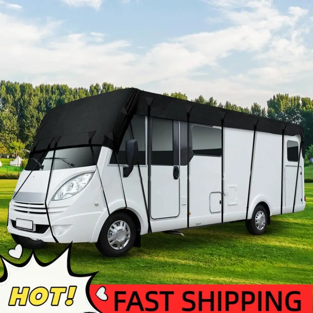

Водонепроницаемый тент для крыши автодома 8,5x3 м, защитный чехол для кемпера, устойчивый к погодным условиям, для путешествий на природе