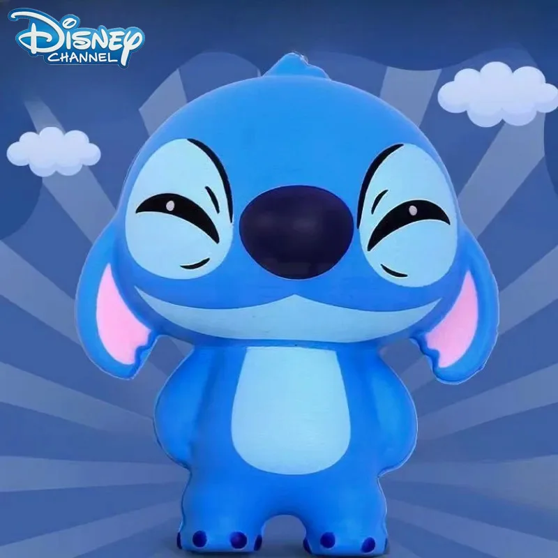 Disney Stitch Decompression Toys Stitch Model Decompression Soft Slow Rebound Doll Cartoon Children's Figure Toy Healing Gifts